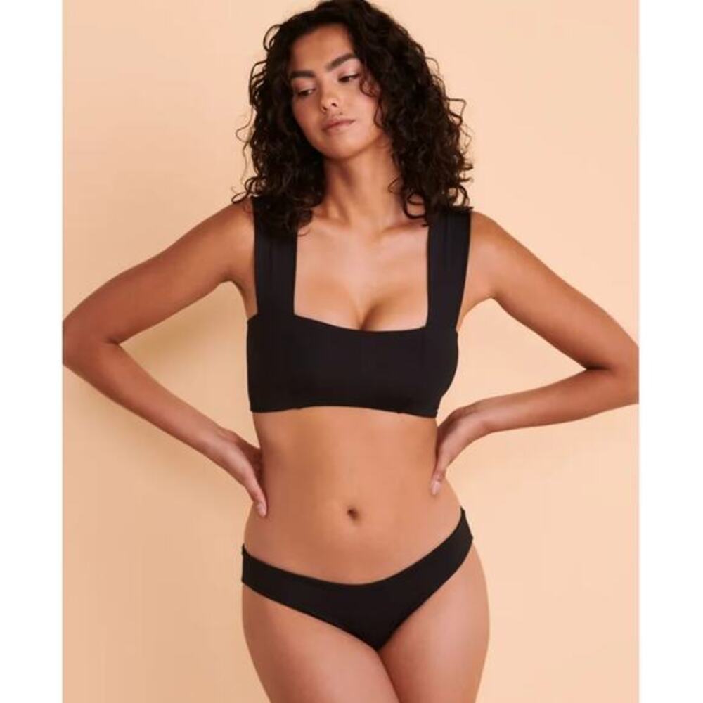 l*space‎ black thick band Bikini Top